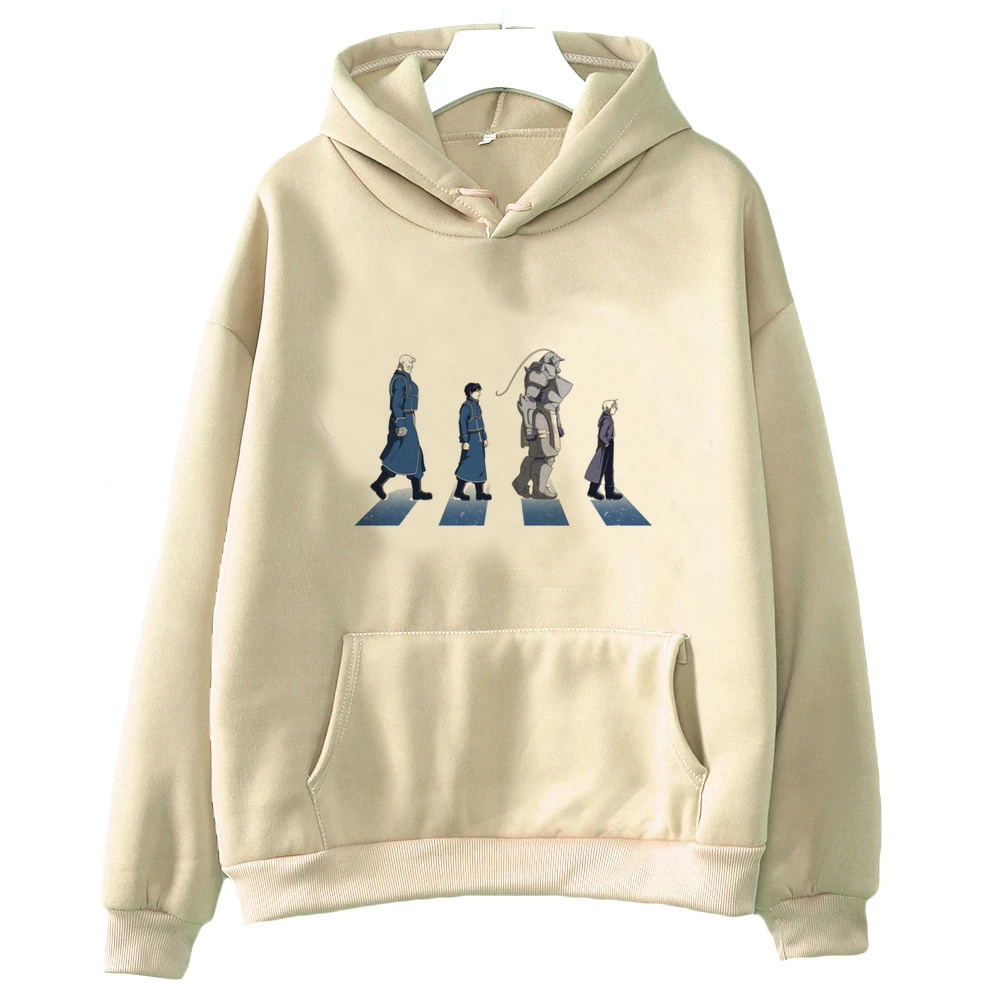 Fullmetal Alchemist Coat - Худи-толстовка «Стальной алхимик», модные топы, японское