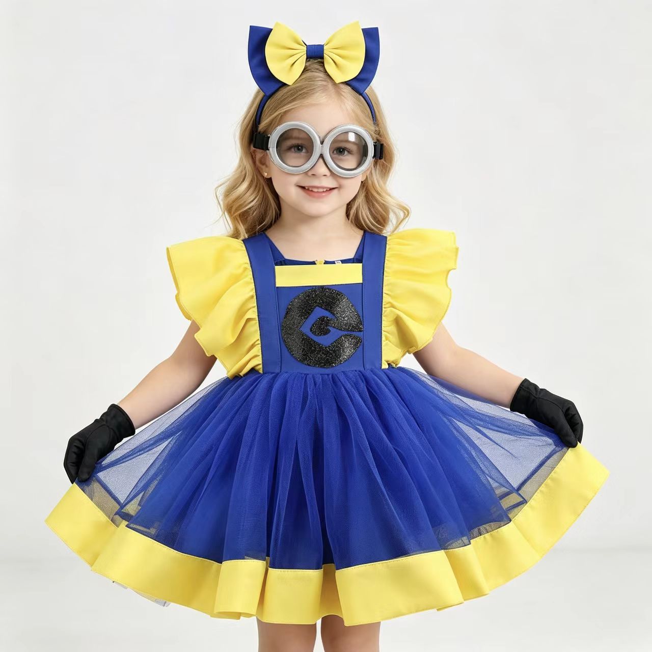 Anime Cosplay Little Girl - Детский наряд для вечеринки на Хэллоуин,