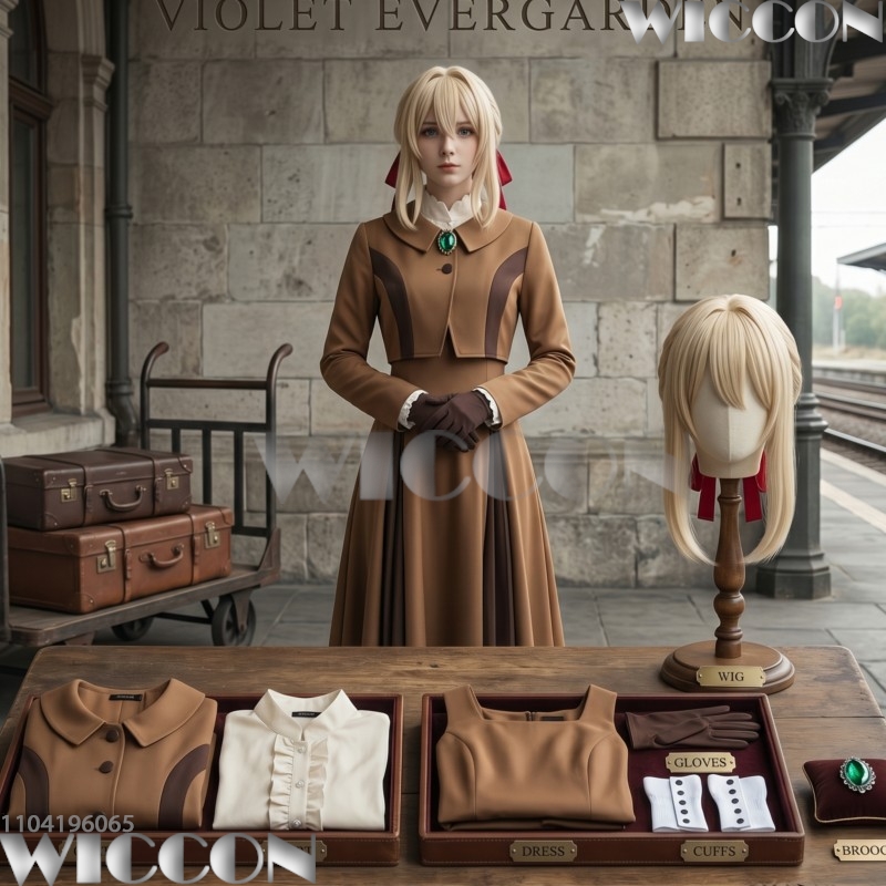 Violet Evergarden Dress - Костюм для косплея Вайолет Эвергарден: школьная