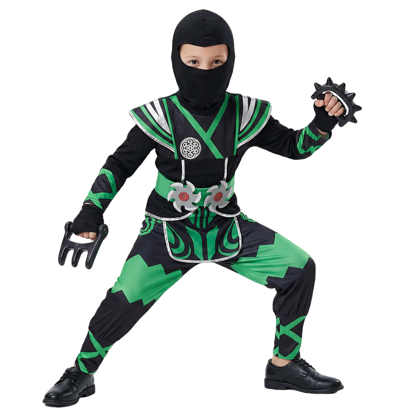 Anime Cosplay To Buy - Костюм зеленого ниндзя для детей с