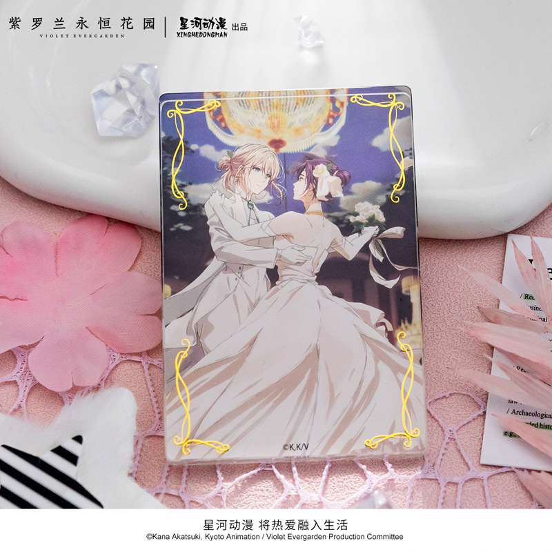 Violet Evergarden Dress - Официальная акриловая подставка-блок из серии свадебных