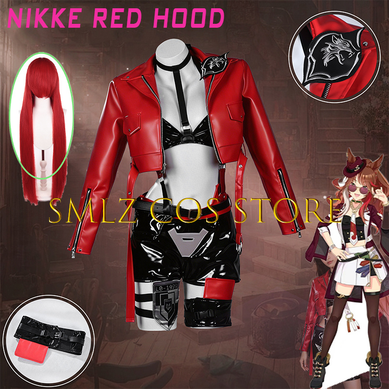 Anime Cosplay Wigs - Костюм для косплея Game Nikkee Red