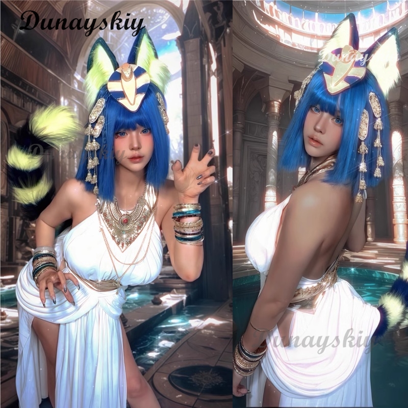 Egypt Cosplay Anime - Египетская королева Анкха, костюмы для косплея,