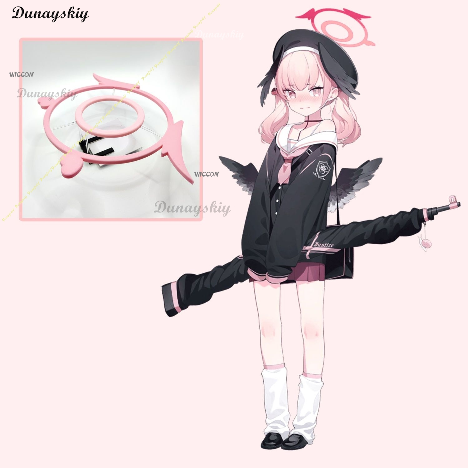 Anime Cosplay Outfit Girl - Костюм для косплея Blue Archive Шимоэ