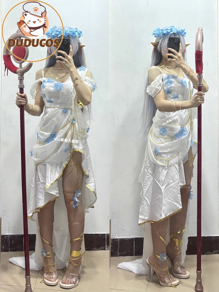 Anime Cosplay Dresses - В НАЛИЧИИ Frieren Косплей Doujin Костюм