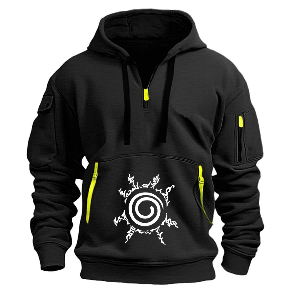 Fullmetal Alchemist Coat - Новинка 2026: Мужской спортивный пуловер с