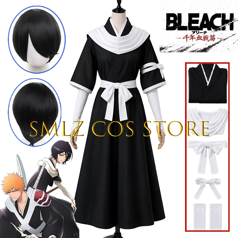 Anime Cosplay Wigs - 2026 TYBW Косплей Рукии Кучики, мужской