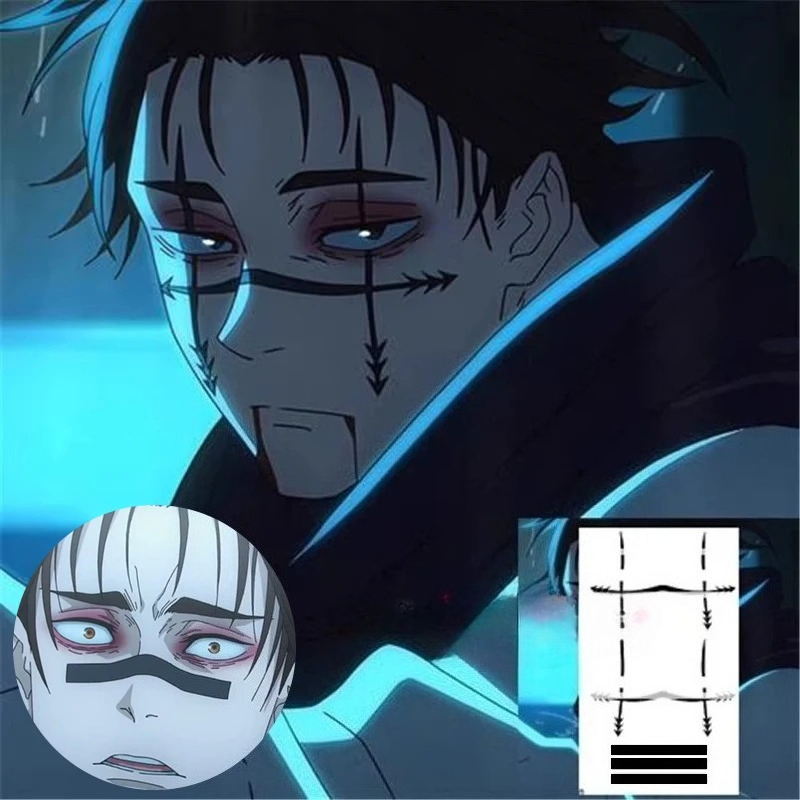 Anime Cosplay To Buy - Наклейки-тату Choso: Аниме Jujutsu Kaisen, 2-й