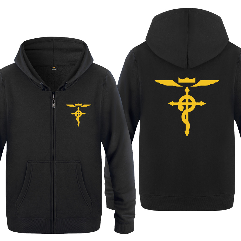 Толстовки с принтом «Стальной  – обзор и цена Fullmetal Alchemist Coat