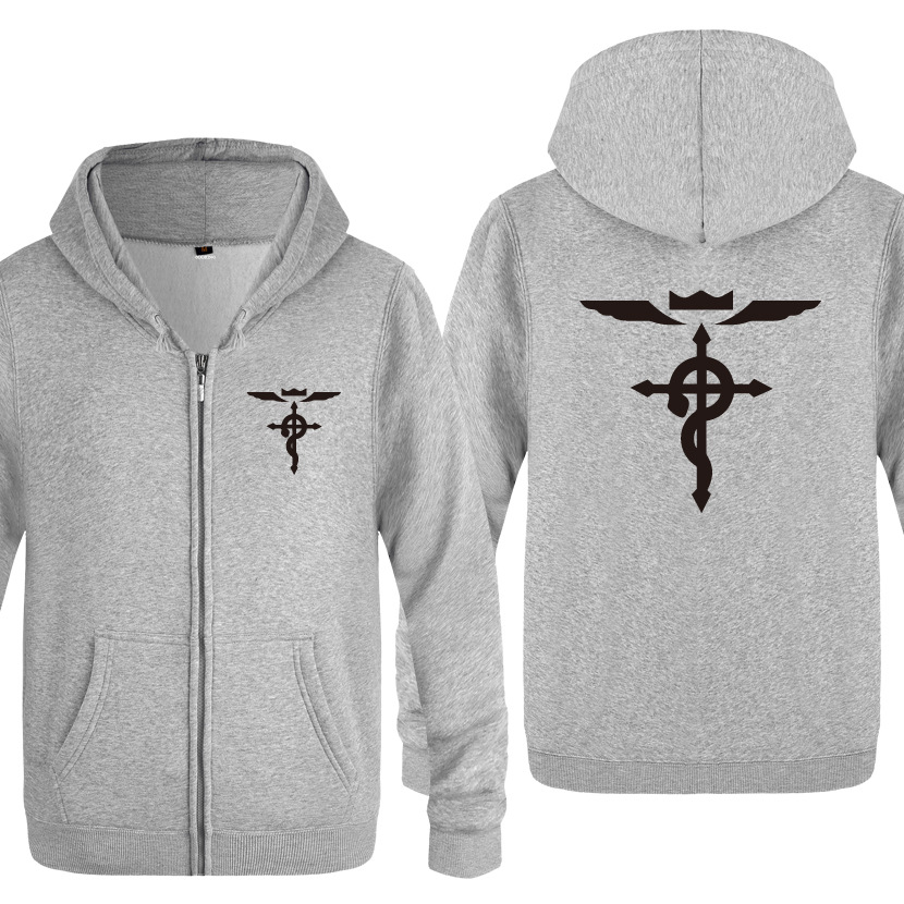 Толстовки с принтом «Стальной  – обзор и цена Fullmetal Alchemist Coat