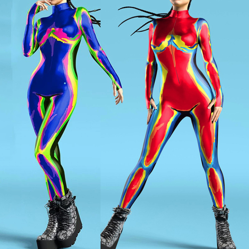 Женский костюм зентай с 3D при – обзор и цена Anime Cosplay Images