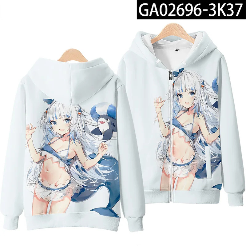 Аниме Gawr Gura косплей толсто – обзор и цена Anime Cosplay Thick