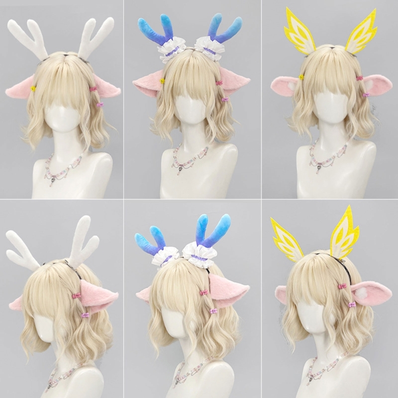 Плюшевая повязка на голову с у – обзор и цена Anime Cosplay Girl Photo