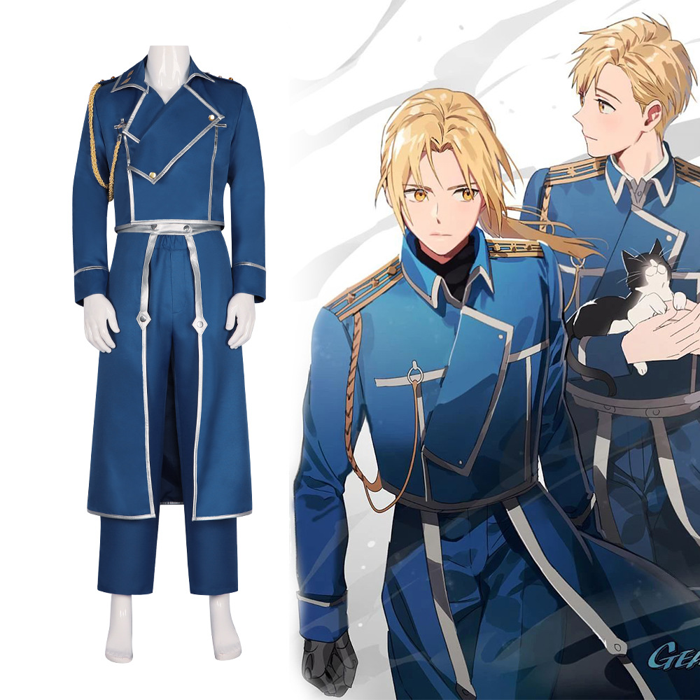 Костюм для косплея Роя Мастенг – обзор и цена Fullmetal Alchemist Coat