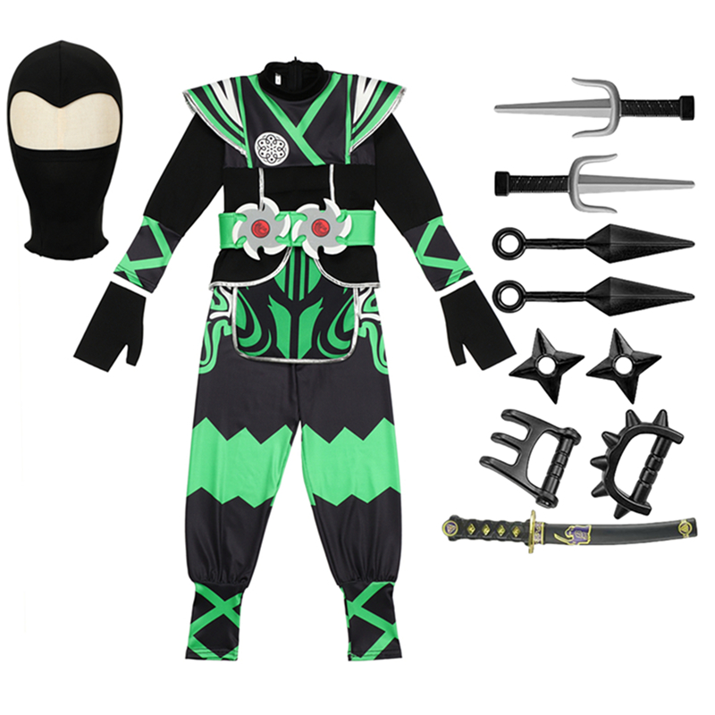 Костюм зеленого ниндзя для дет – обзор и цена Anime Cosplay To Buy