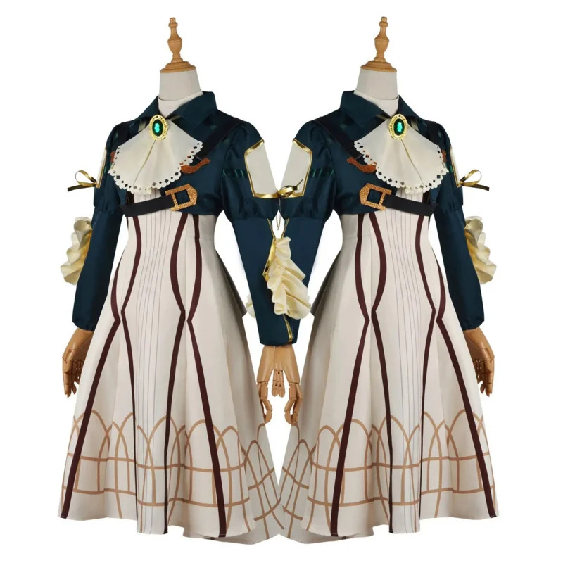 2026 аниме косплей фиолетовый  – обзор и цена Violet Evergarden Dress