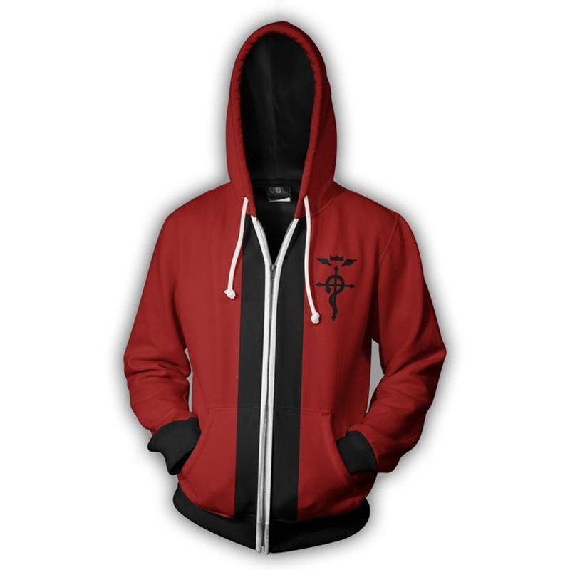Аниме-костюмы: толстовки, спор – обзор и цена Fullmetal Alchemist Coat