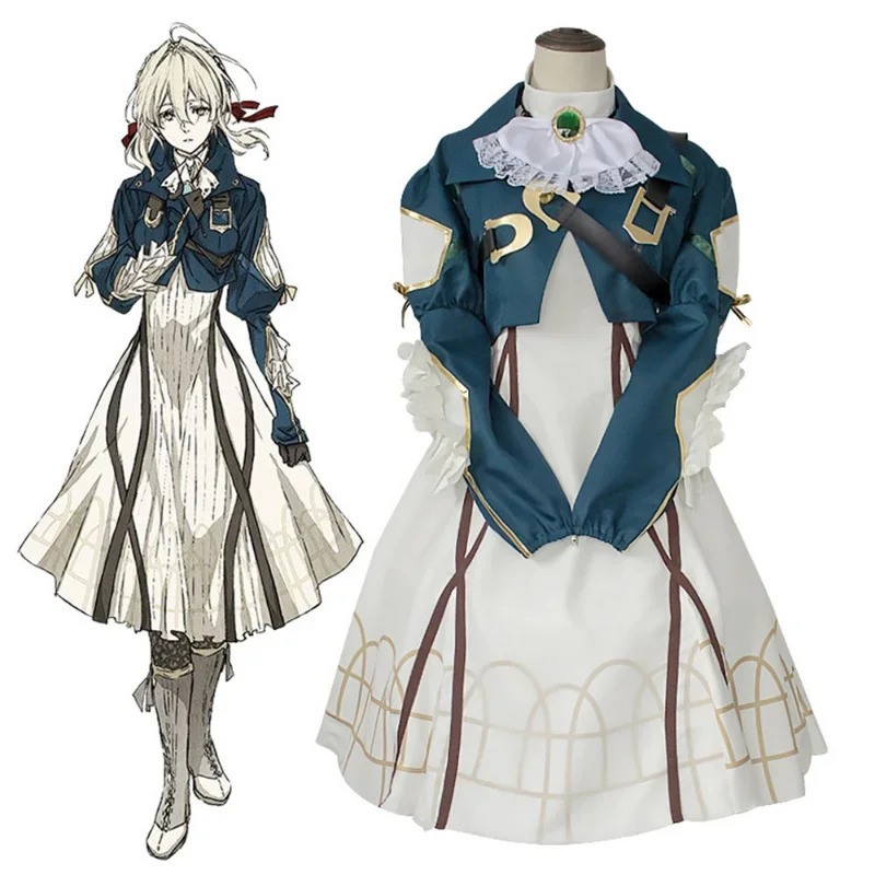 2026 аниме фиолетовое платье E – обзор и цена Violet Evergarden Dress