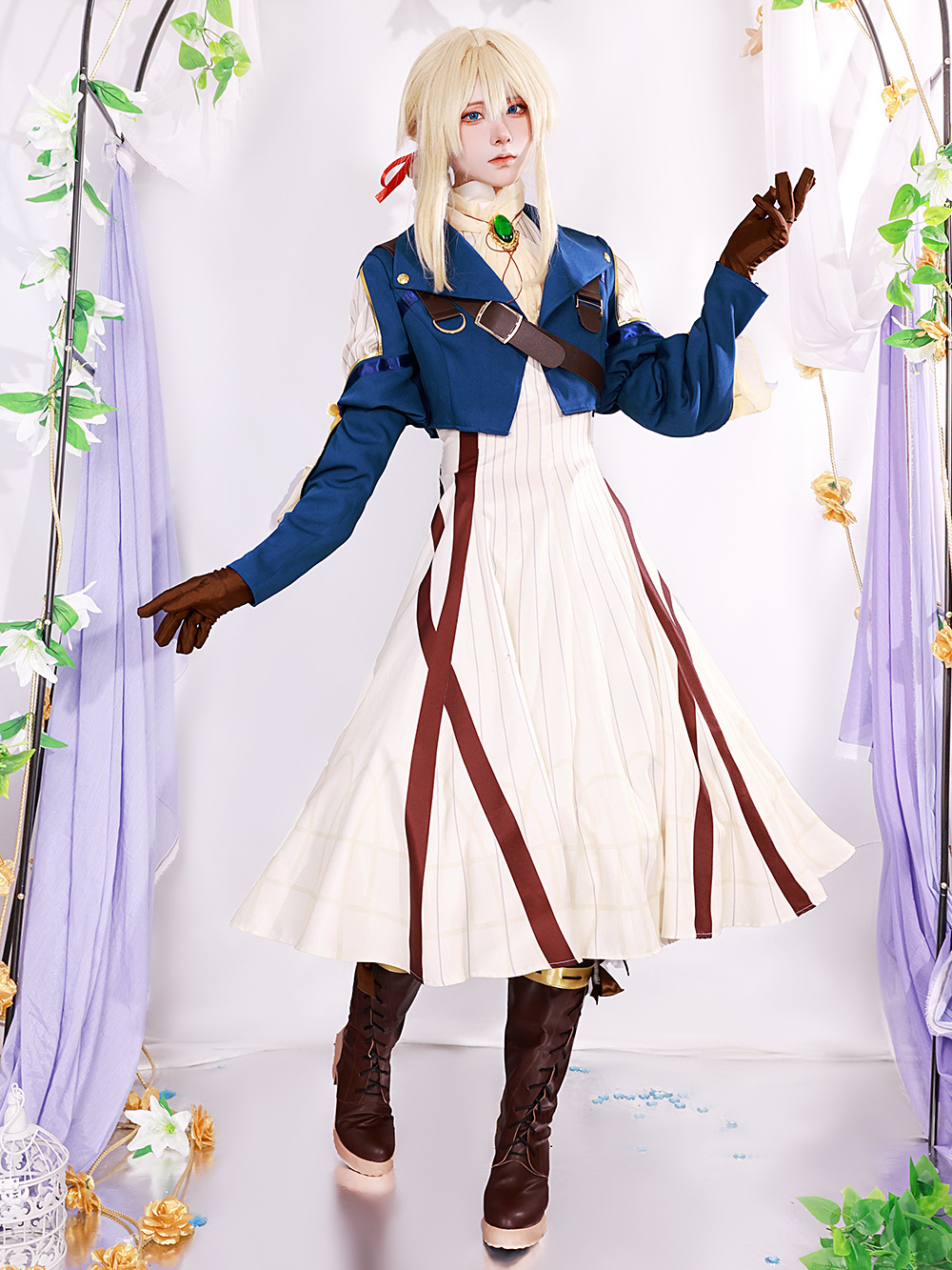 Фиолетовый Эвергарден, карнава – обзор и цена Violet Evergarden Dress