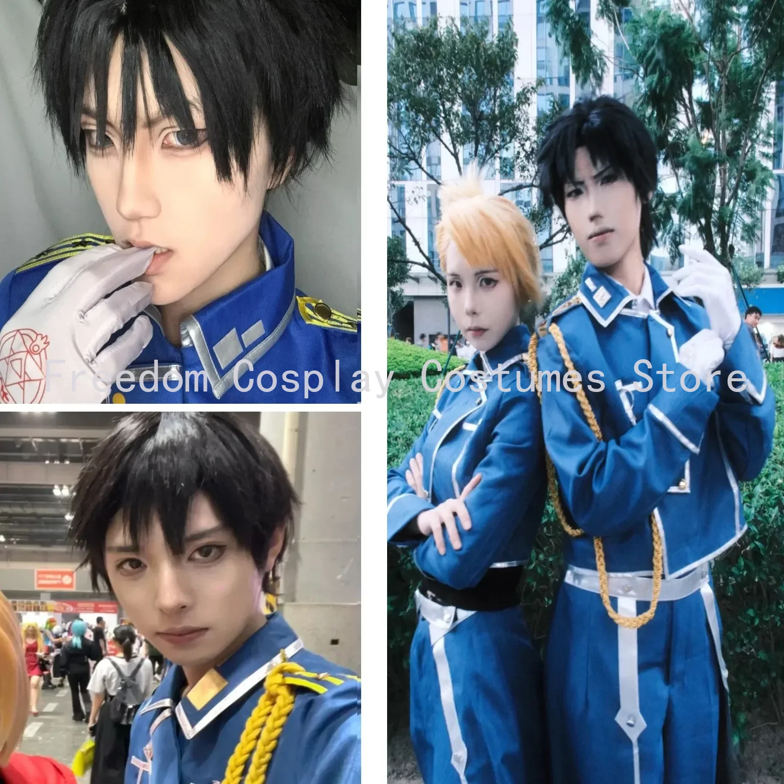 Рой Мустанг Косплей Аниме Стал – обзор и цена Fullmetal Alchemist Coat