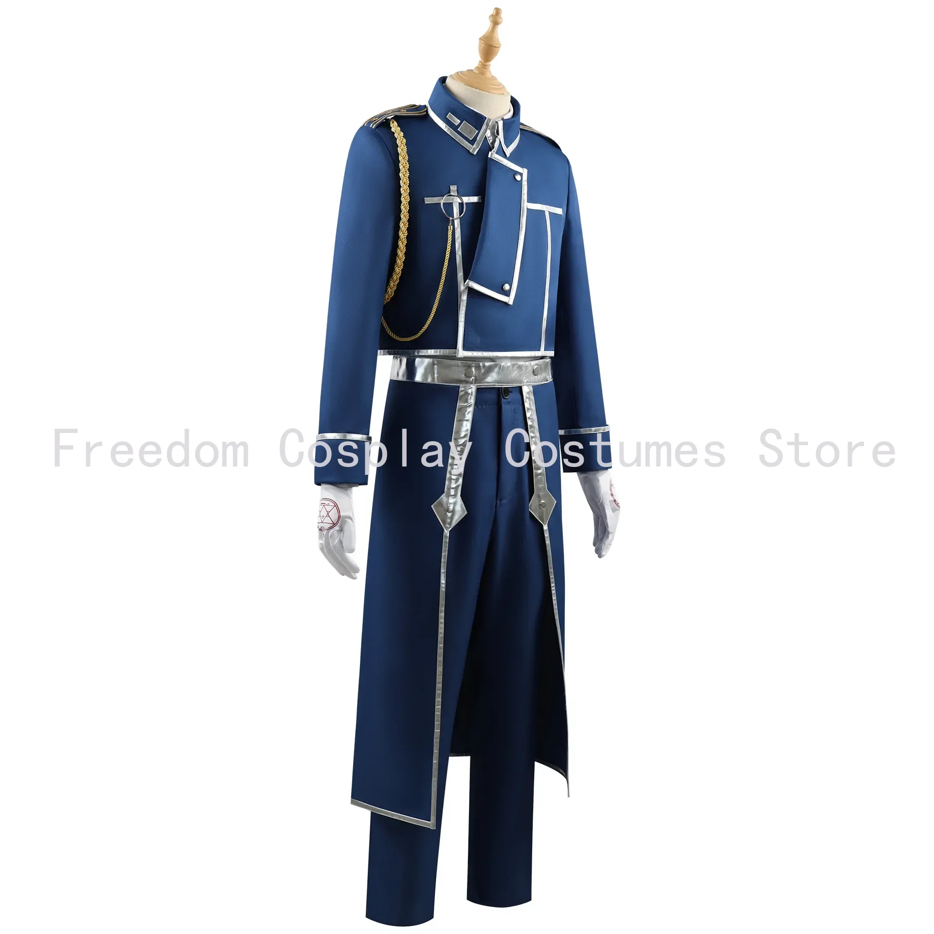 Рой Мустанг Косплей Аниме Стал – обзор и цена Fullmetal Alchemist Coat